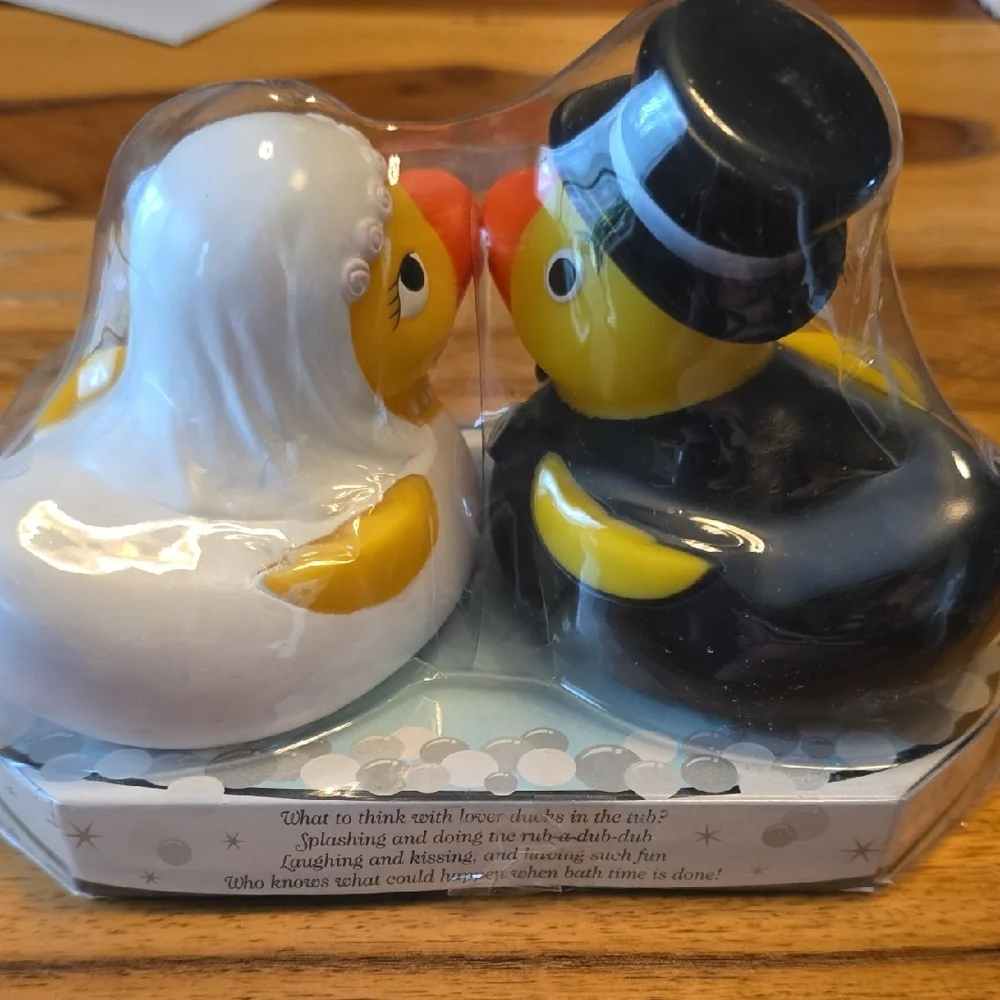 Wedding Rubber Duck Set - Lover Duckies